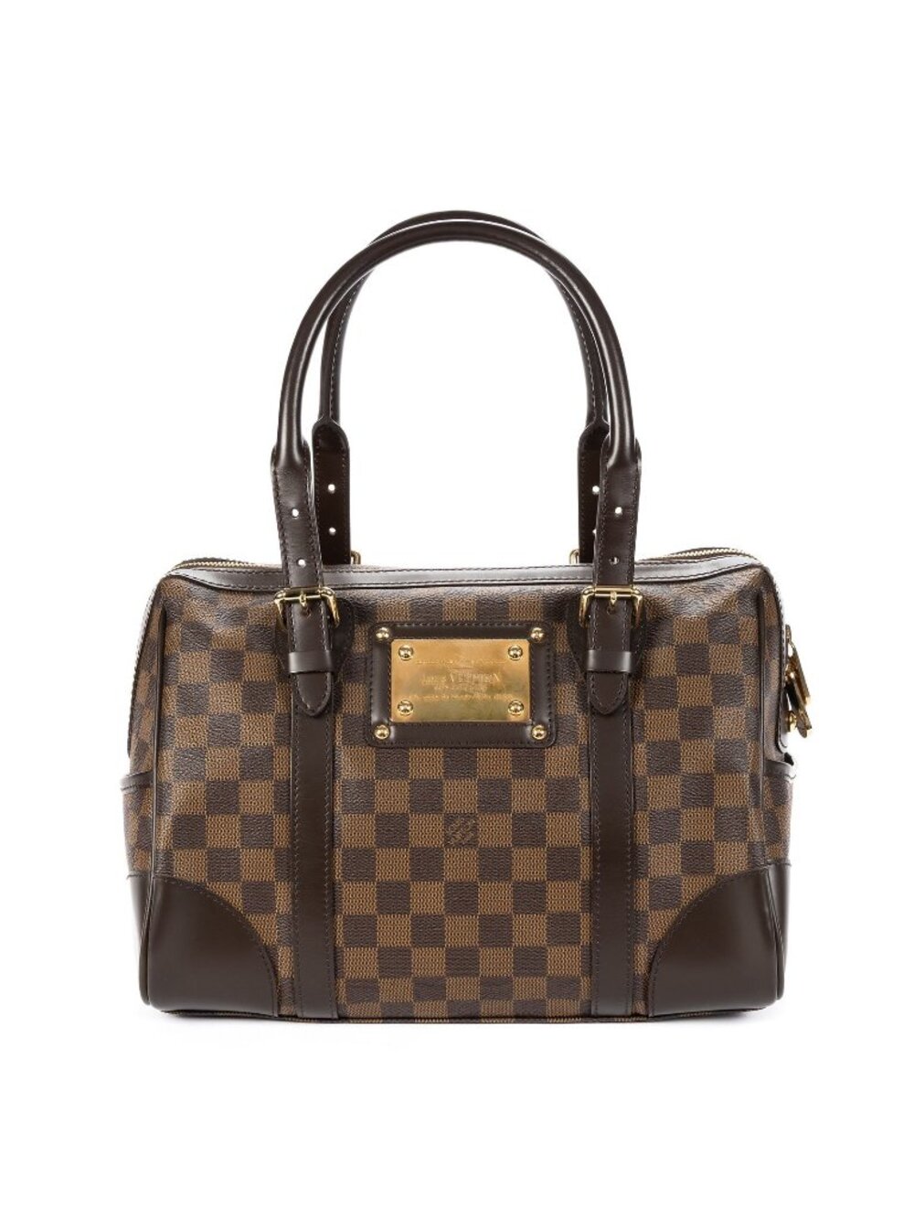 Louis Vuitton Berkeley Brown Damier Ebene Shoulder Bag